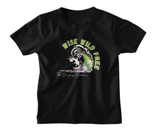 Load image into Gallery viewer, Uzzy Unicorn - Wise Wild Free Childrens T-Shirt